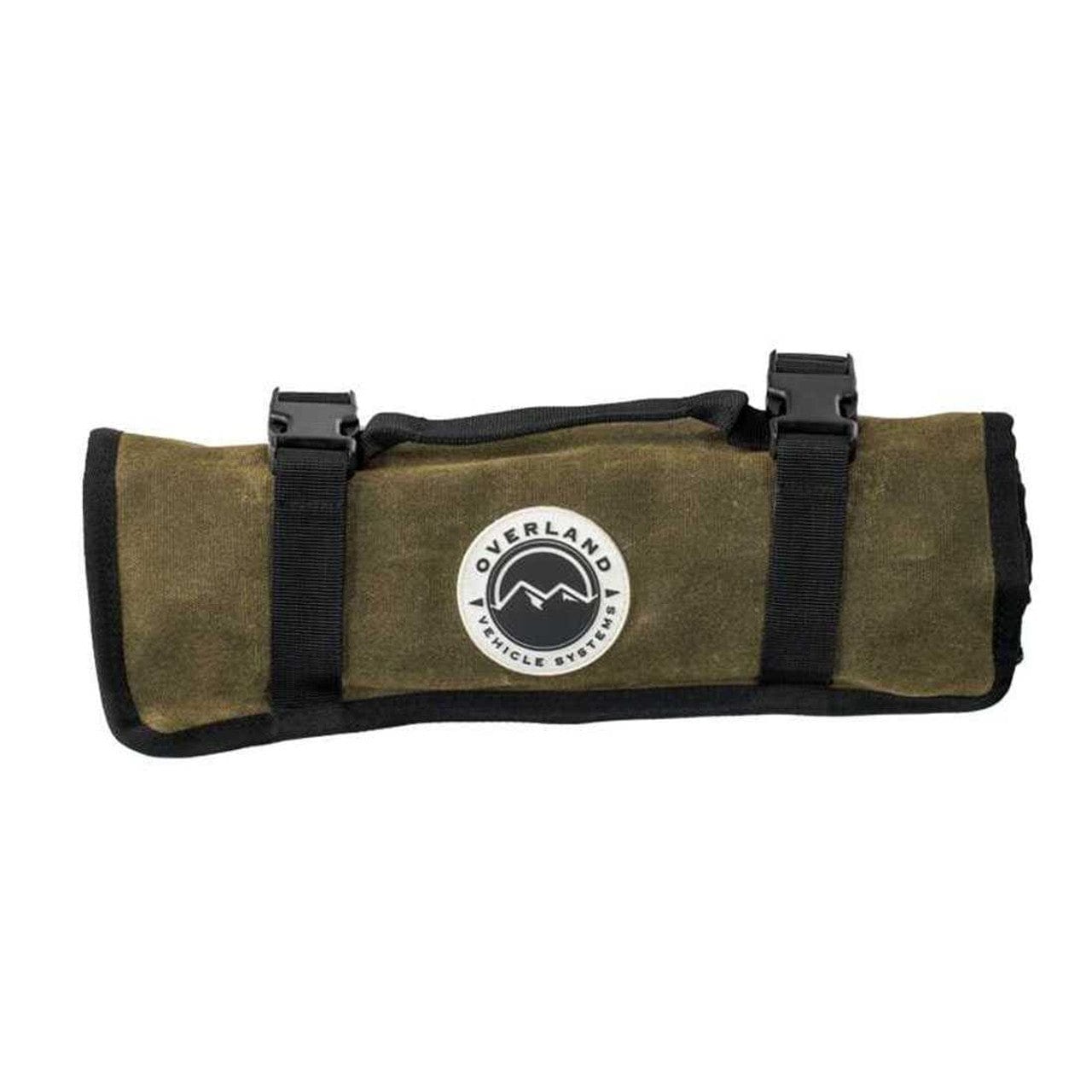 Overland Vehicle Systems Large Wrench Tool Roll (24 Slot) Number 16 Waxed Canvas Overland Vehicle Systems
