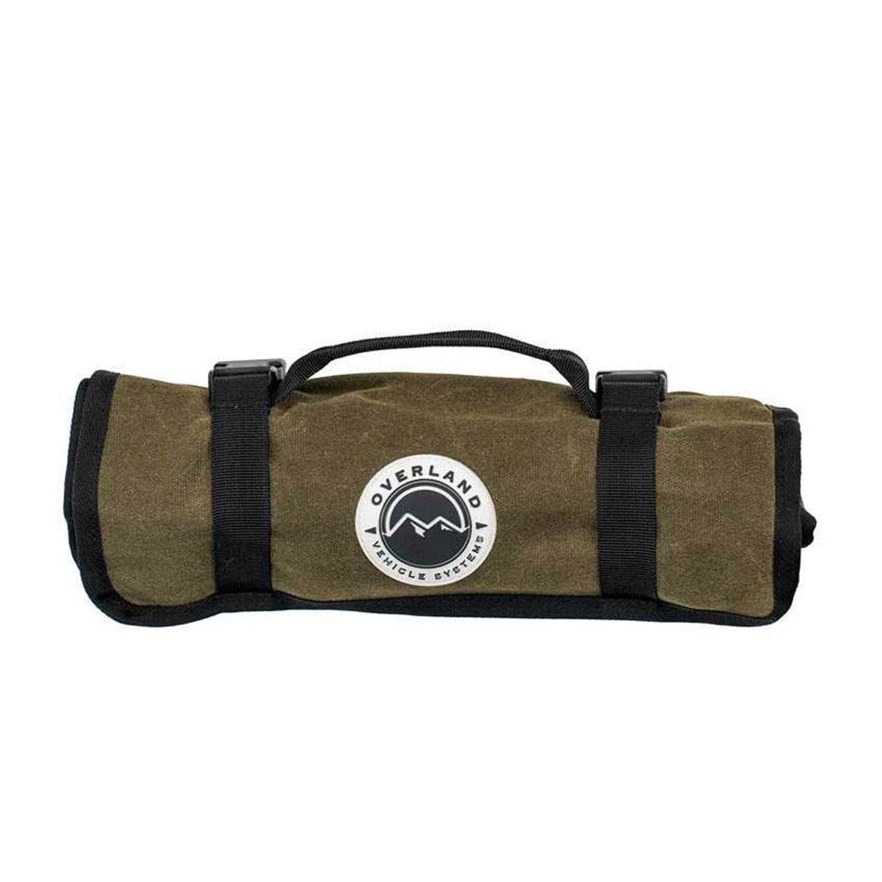 Overland Vehicle Systems Large Wrench Tool Roll (24 Slot) Number 16 Waxed Canvas Overland Vehicle Systems