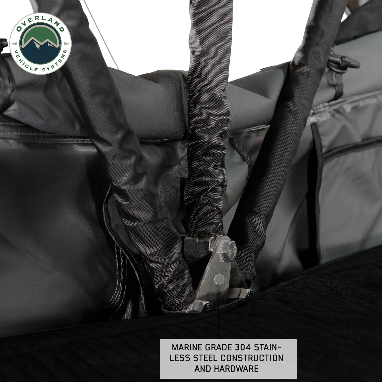 Overland Vehicle Systems Nomadic 2 Standard Roof Top Tent Roof Top Tent 2 Person Overland Vehicle Systems