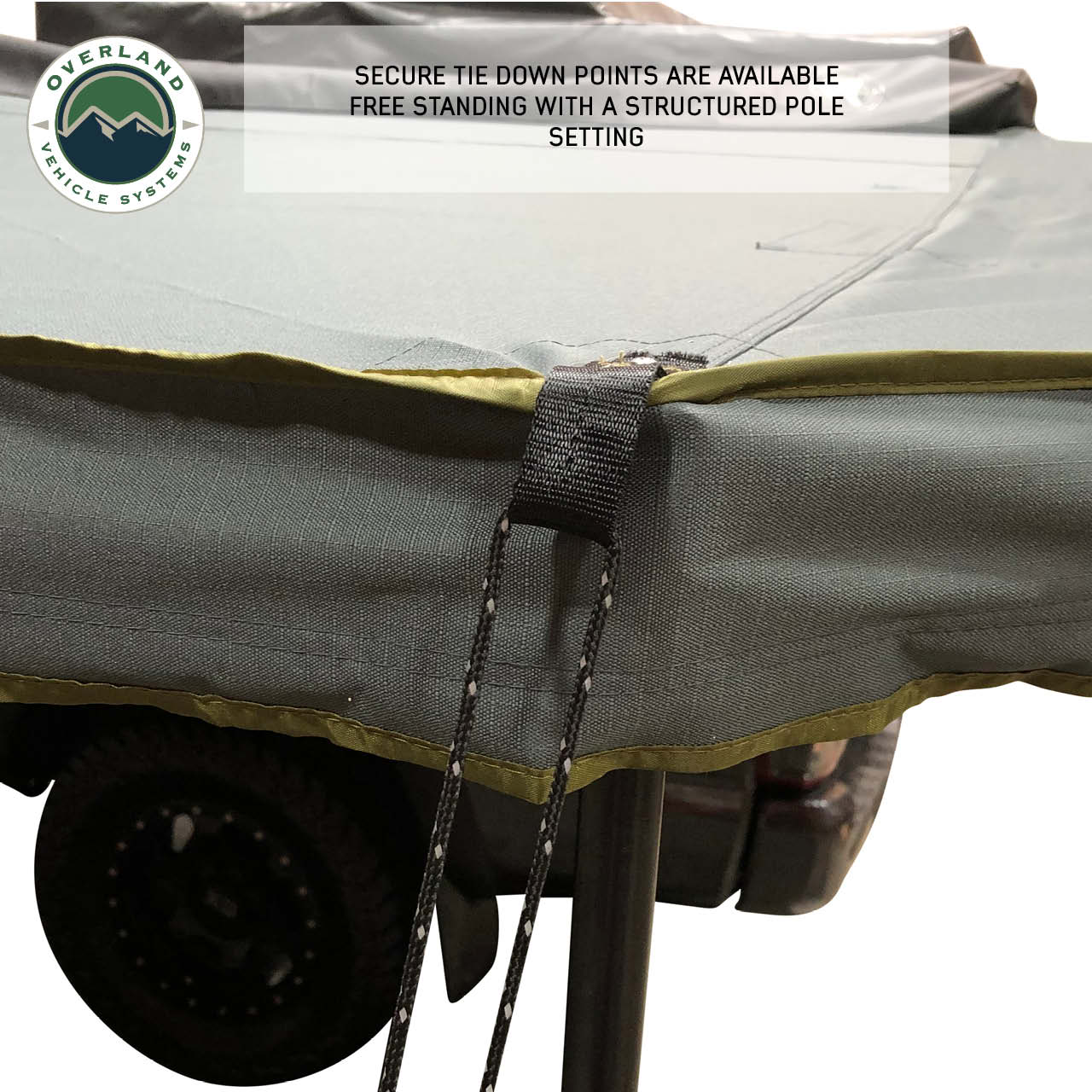 Overland Vehicle Systems Nomadic 270 LTE Driver Side 270 Degree Awning Premium Overland Vehicle Systems