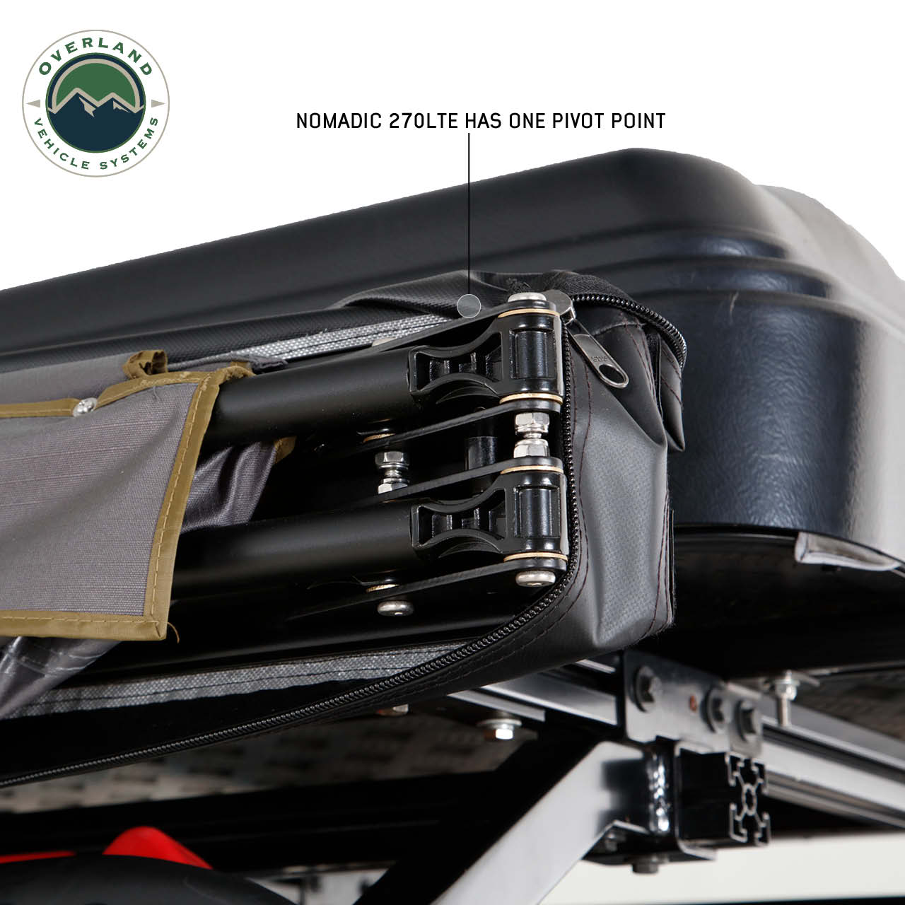 Overland Vehicle Systems Nomadic 270 LTE Passenger Side 270 Degree Awning Overland Vehicle Systems