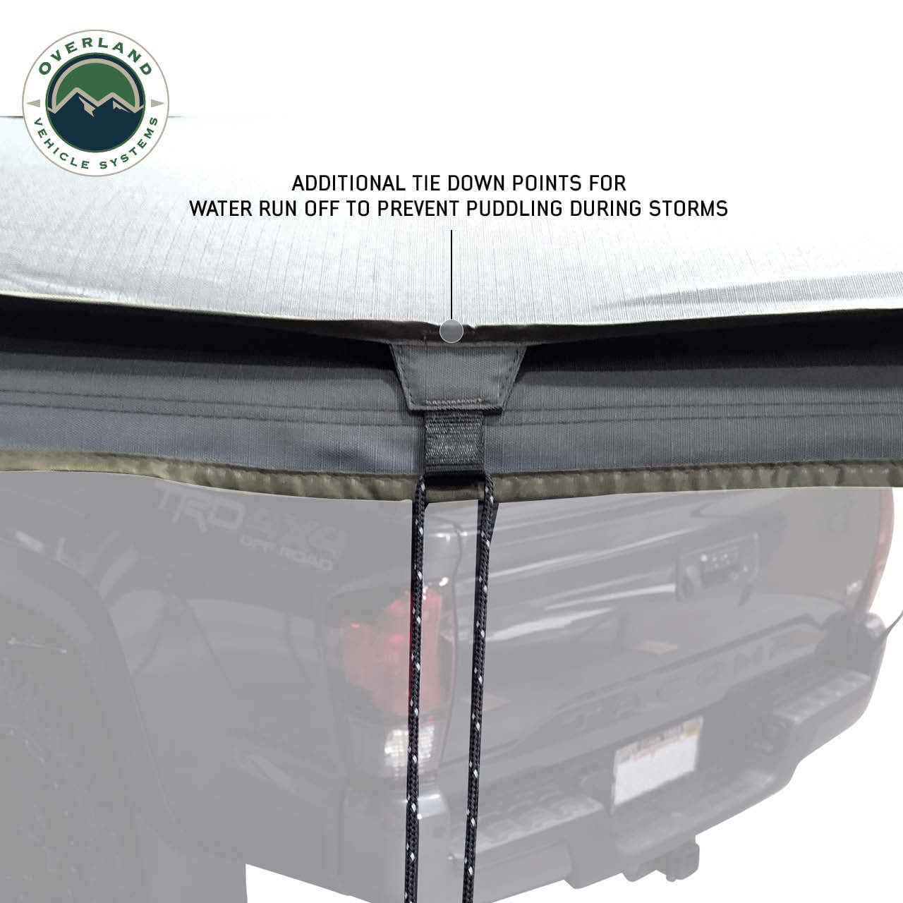 Overland Vehicle Systems Nomadic 270 LTE Passenger Side 270 Degree Awning Overland Vehicle Systems