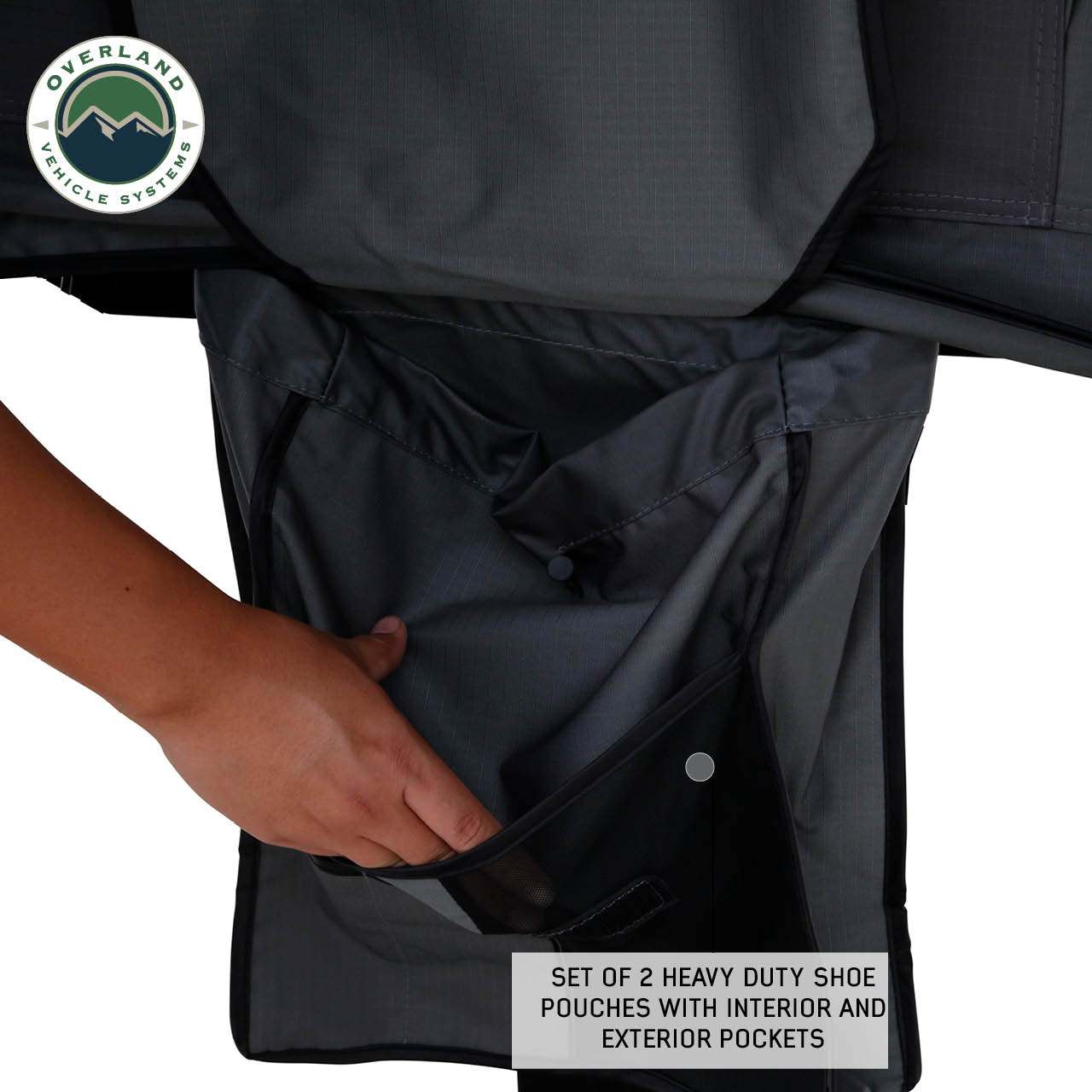 Overland Vehicle Systems Nomadic 3 Standard Roof Top Tent 3 Person Roof Top Tent Overland Vehicle Systems