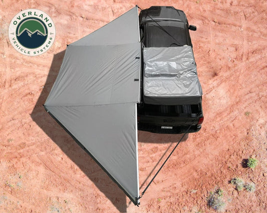 Overland Vehicle Systems Nomadic Awning 180 With Zip In Wall 180 Awning With Walls Overland Vehicle Systems
