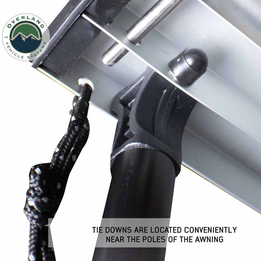 Overland Vehicle Systems Nomadic Awning 4.5 The Perfect 4.5 Awning with Black Cover Overland Vehicle Systems