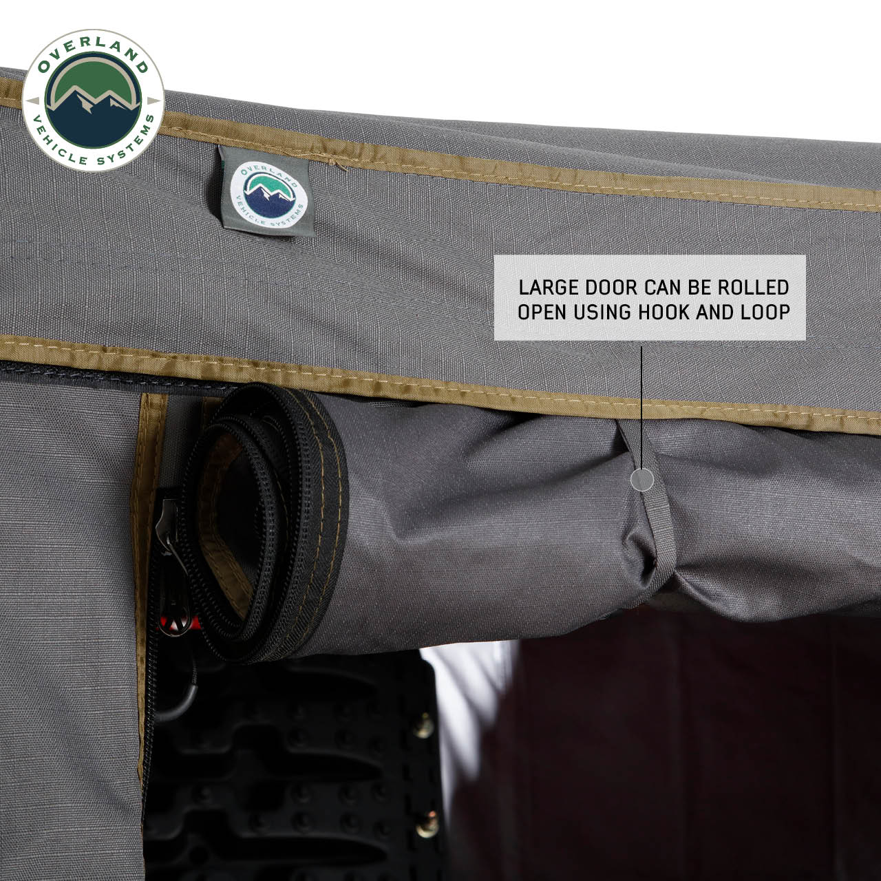 Overland Vehicle Systems Nomadic Passenger Side Walls 1 & 2 270 LTE Awning Wall Kit Overland Vehicle Systems