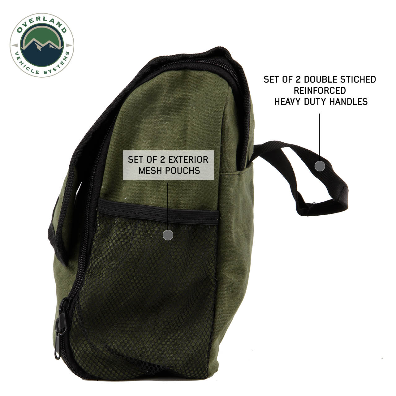 Overland Vehicle Systems Organize With Overland Vehicle Systems Wax Canvas Overnight Bag Overland Vehicle Systems