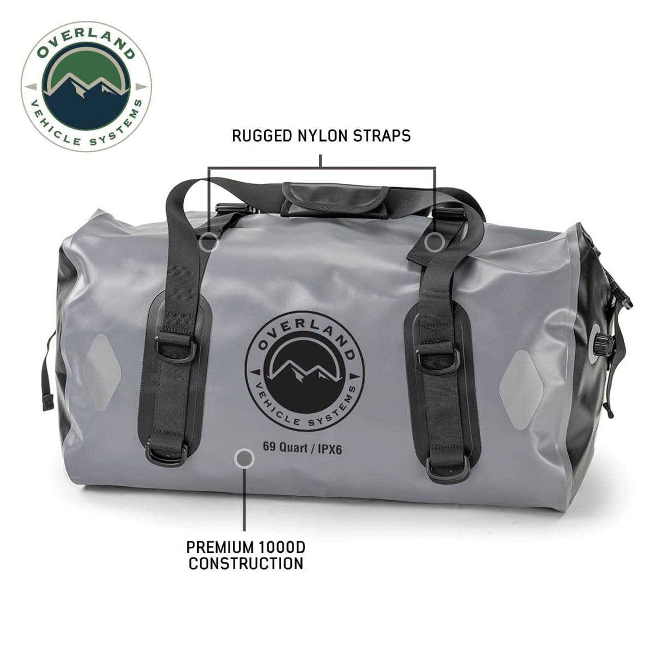 Overland Vehicle Systems Portable Dry Storage Bag - 69 QT Overland Vehicle Systems
