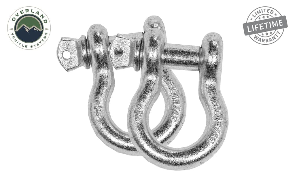 Overland Vehicle Systems Recovery Shackle D-Ring Bow Shackle vs Soft Shackle Overland Vehicle Systems