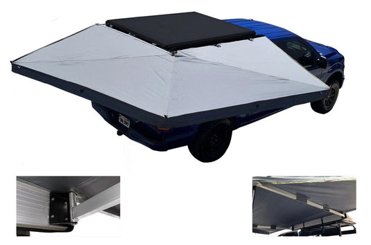 Overland Vehicle Systems Shop Overland Vehicle Systems Freestanding 270LT Awnings W/ Walls Passenger Overland Vehicle Systems