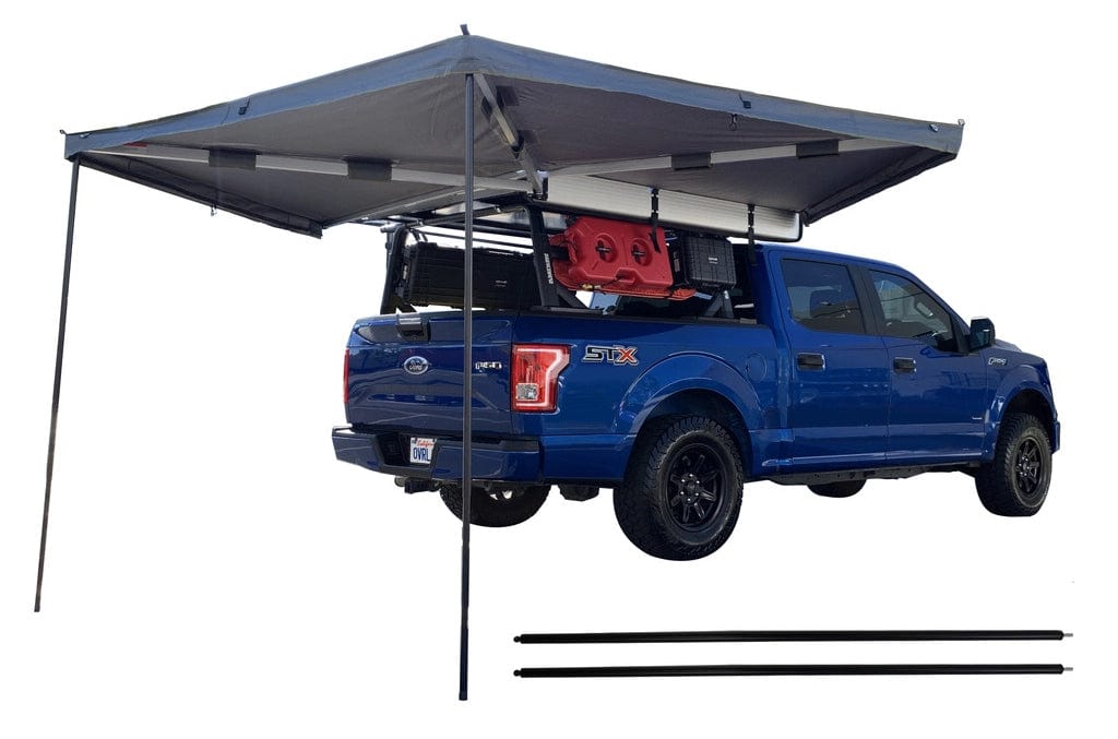 Overland Vehicle Systems Shop Overland Vehicle Systems Freestanding 270LT Awnings W/ Walls Passenger Overland Vehicle Systems
