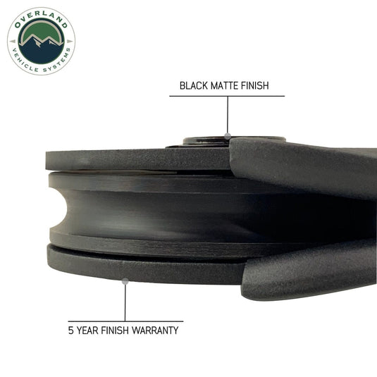 Overland Vehicle Systems Snatch Block Pulley - Standard Universal Overland Vehicle Systems