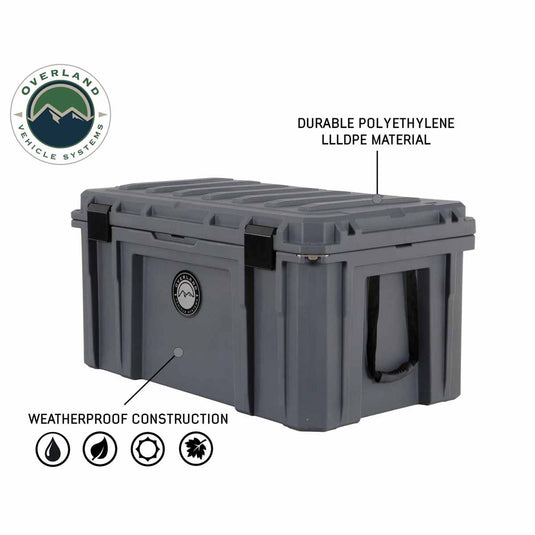 Overland Vehicle Systems Stay Dry With Overland Vehicle Systems 169 Quart Dry Box Overland Vehicle Systems
