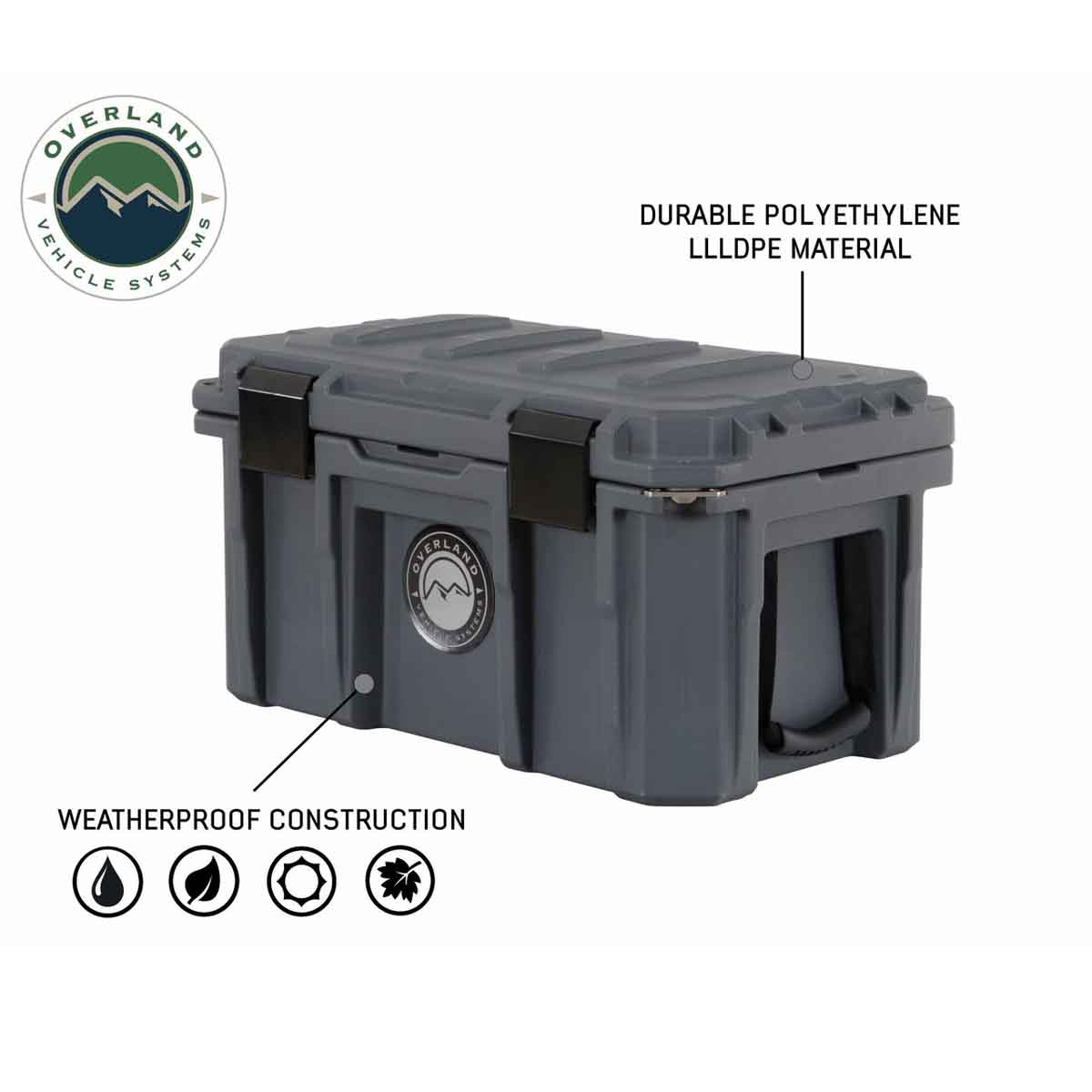 Overland Vehicle Systems Stay Dry With Overland Vehicle Systems 53 Quart Dry Box Overland Vehicle Systems