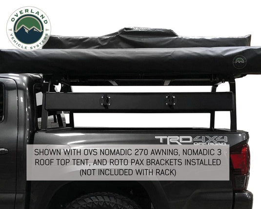 Overland Vehicle Systems Tacoma Bed Rack Discovery Rack Tacoma Short Bed Black Overland Vehicle Systems