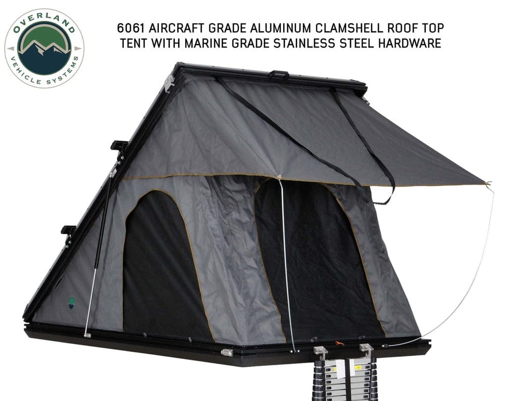 Overland Vehicle Systems Tents OVS Mamba 3 Hard Shell Roof Top Tent