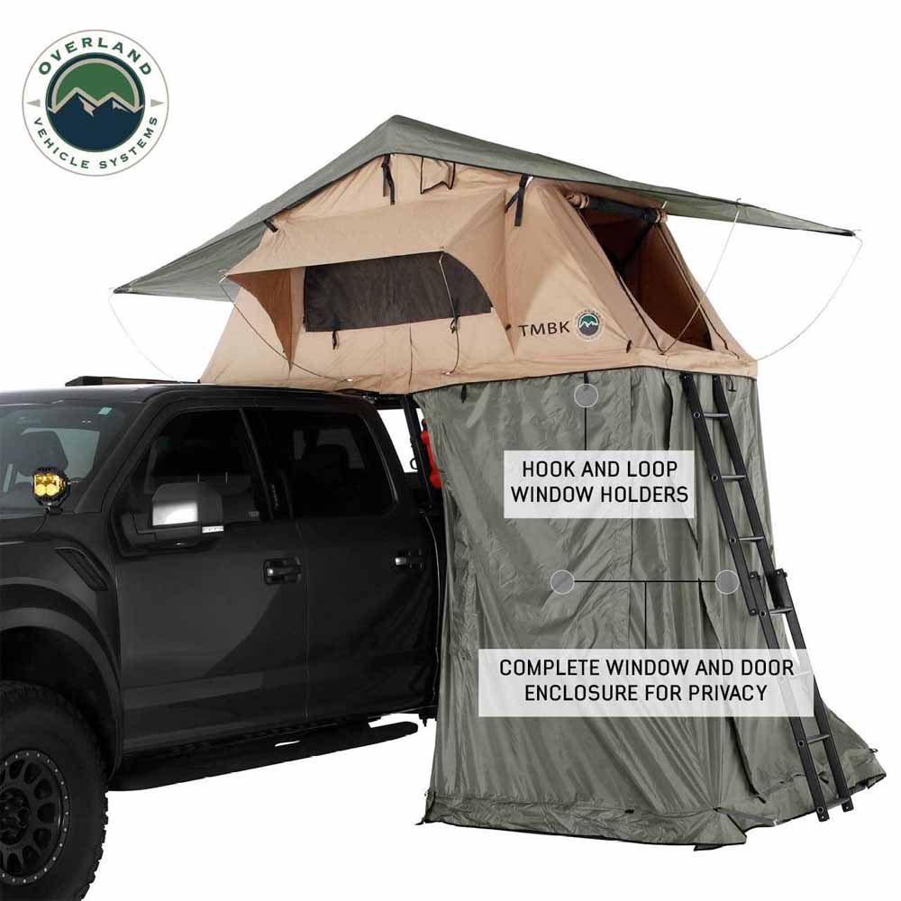 Overland Vehicle Systems TMBK Roof Top Tent Annex Room by Overland Vehicle Systems Overland Vehicle Systems
