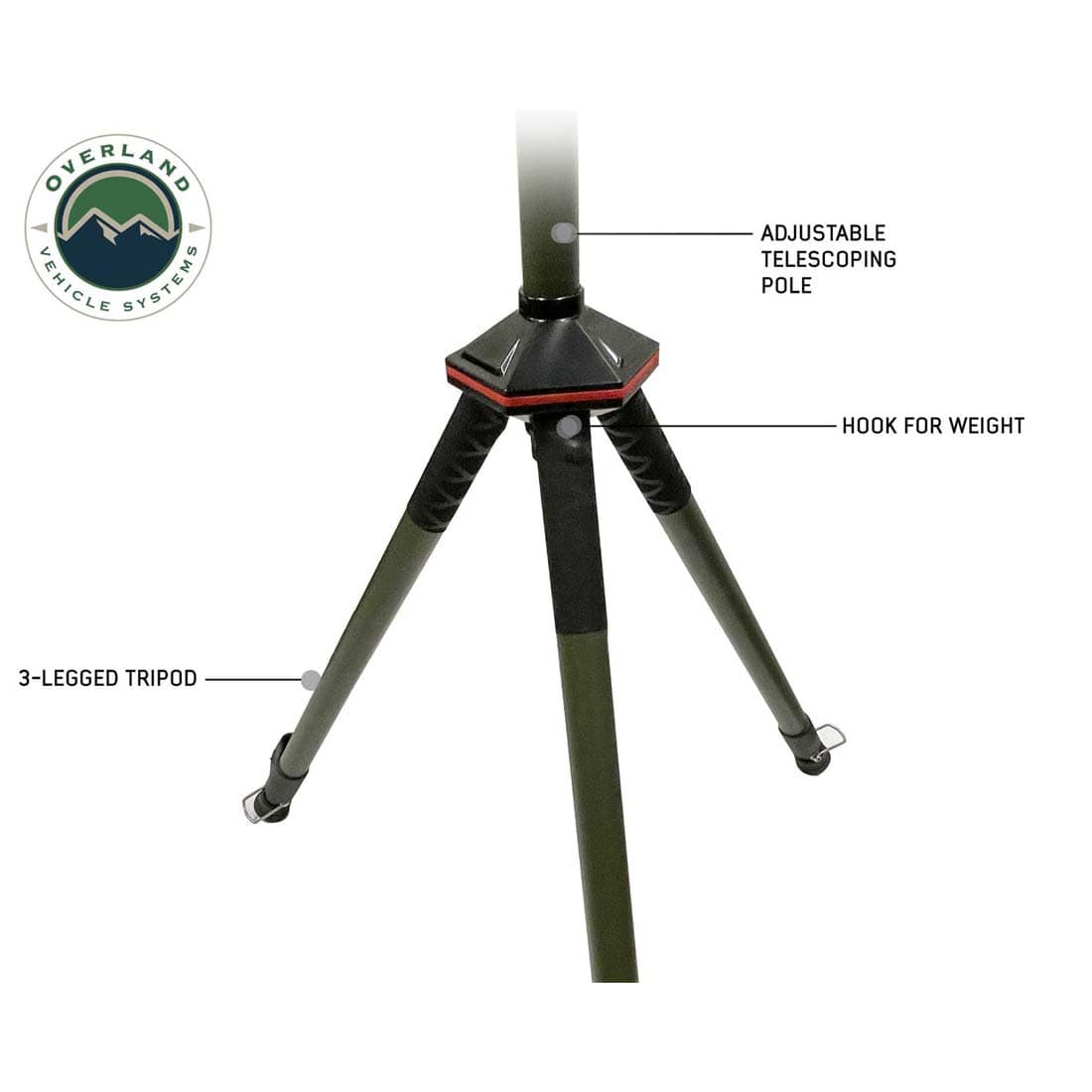 Overland Vehicle Systems UFO Solar Light Light Pods & Speaker - Camping Light Overland Vehicle Systems