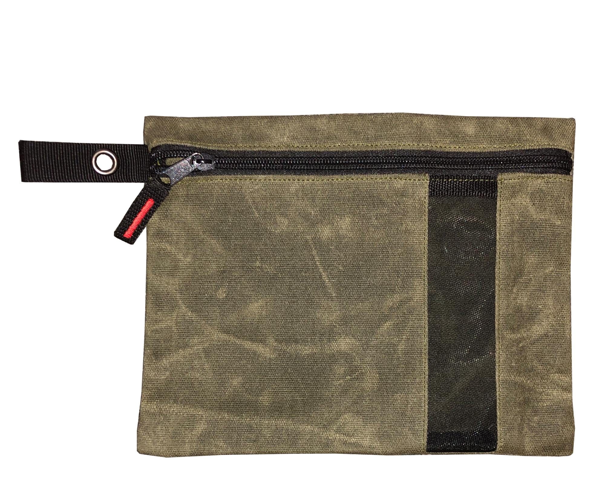 Overland Vehicle Systems Waxed Canvas - Small Size Utility Bags with Pockets Overland Vehicle Systems