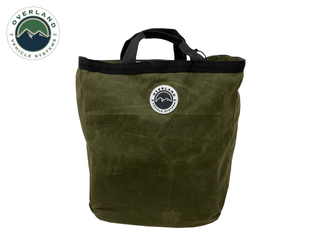 Overland Vehicle Systems Waxed Canvas Tote Bag 21159941 Tote Bag #16 Overland Vehicle Systems