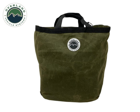 Overland Vehicle Systems Waxed Canvas Tote Bag 21159941 Tote Bag 