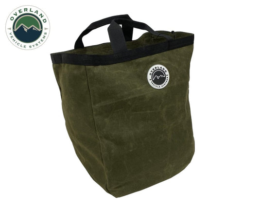 Overland Vehicle Systems Waxed Canvas Tote Bag 21159941 Tote Bag 