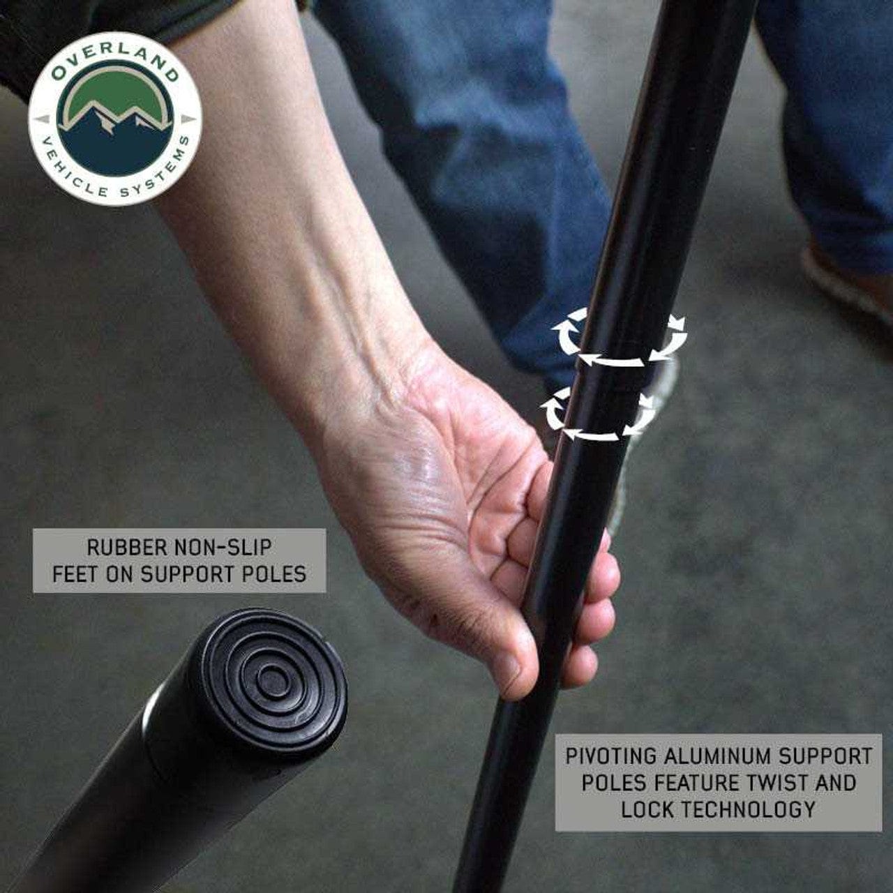 TEQ Customs Nomadic 270 – Awning & Wall Kit