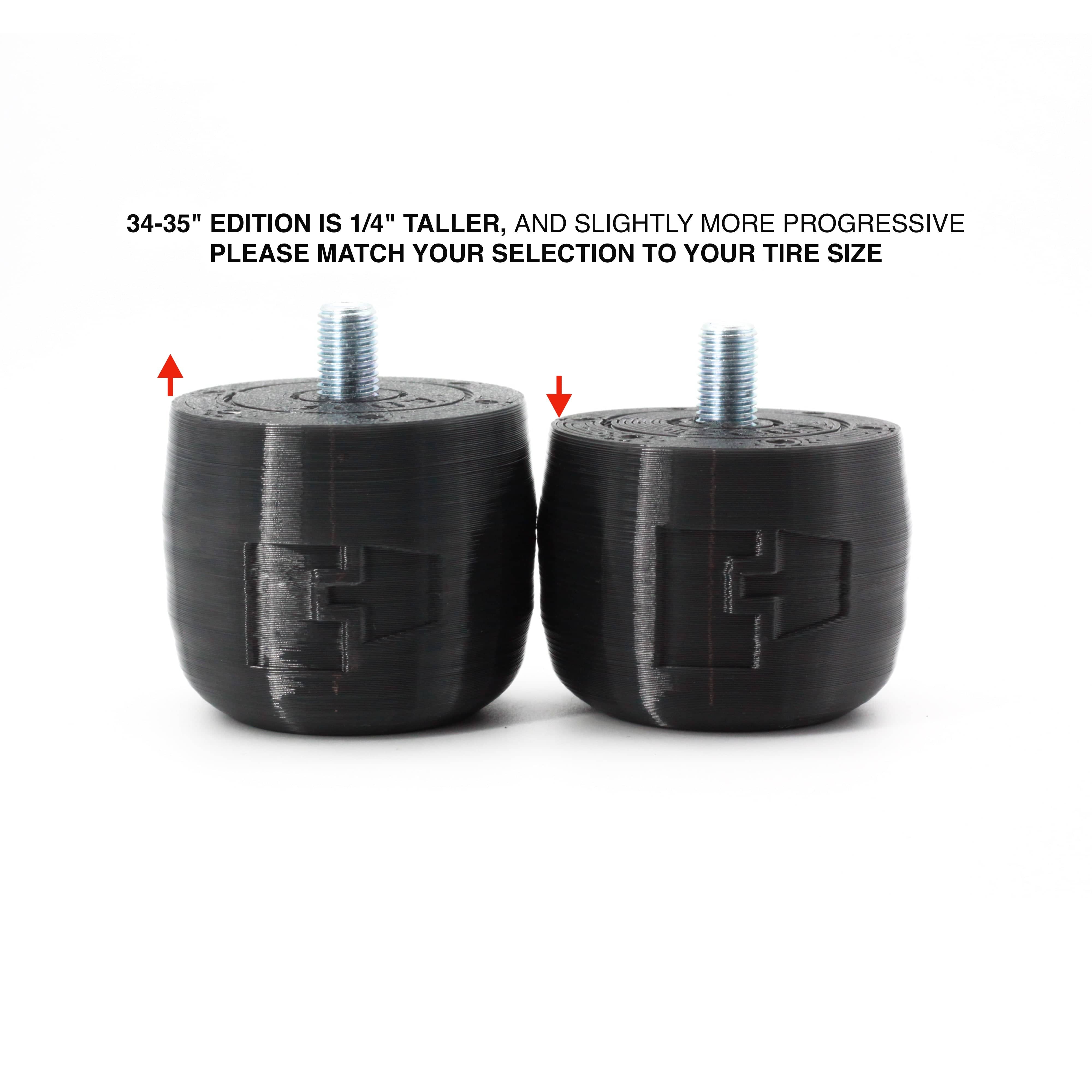 Perry Parts Bump Stops 2000-2026 Tundra, 2001-2026 Sequoia, 1998-2026 Land Cruiser, LX470, LX570 Front Bump Stops - AB3F