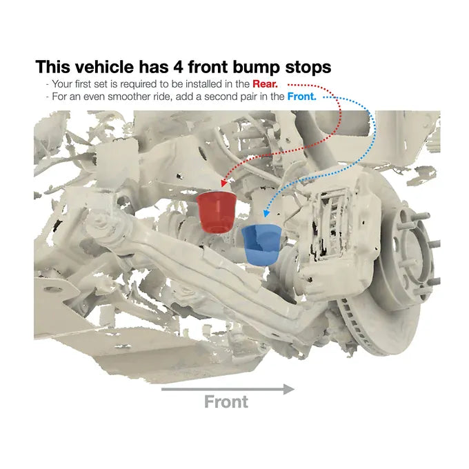 Perry Parts Bump Stops AB3F Front Bump Stops