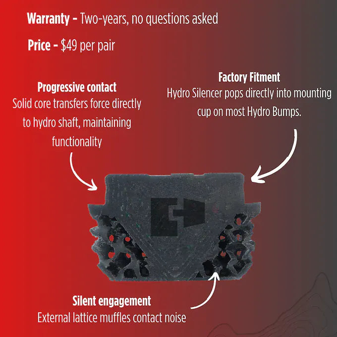 Perry Parts Bump Stops Hydro Silencers