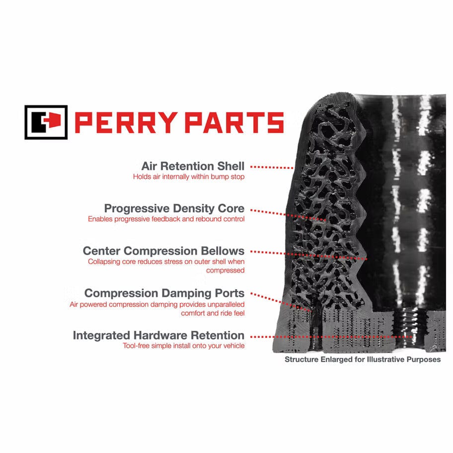 PerryParts 1st Gen Sequoia Rear Bump Stops (2001-2007)
