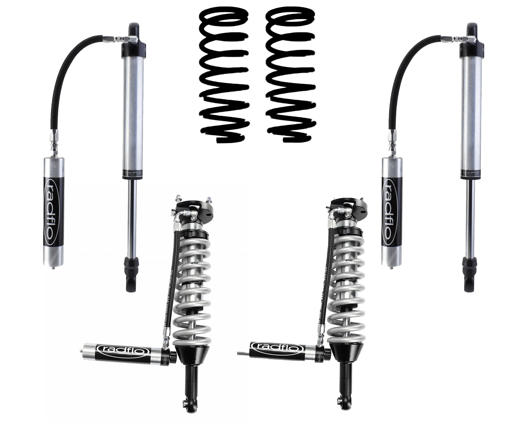 Radflo Suspension Radflo 2.5 Suspension Kit / 03-09 4Runner, 07-09 FJ Cruiser, Gx470