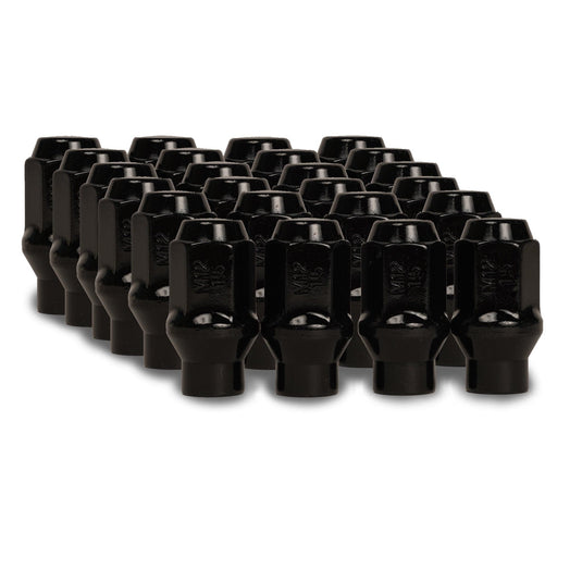 Relations Race Wheels Wheels 14x1.5 Extended Thread / ET (set of 24) / Black Hex Closed End Lug Nuts (14x1.5 ET) | Tundra, 4G Tacoma, 6G 4Runner, Jeep