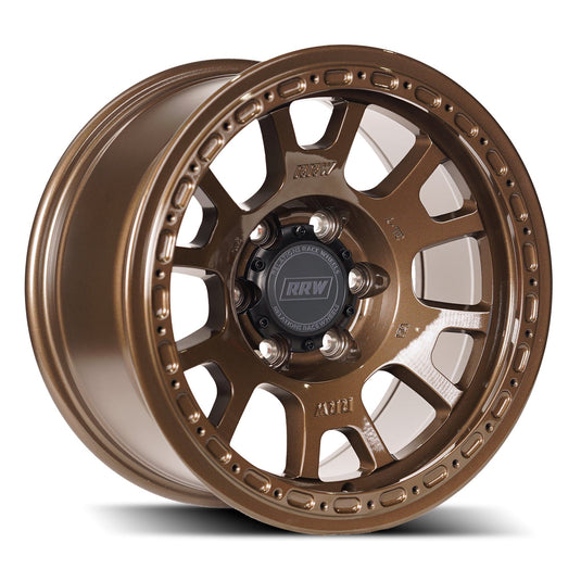 Relations Race Wheels Wheels Gloss Bronze / 17x8.5 | 6x5.5 | 0 RR5-H 17x8.5 (6x5.5 | 6x139.7) Hybrid Beadlock | Toyota Tacoma / 4Runner