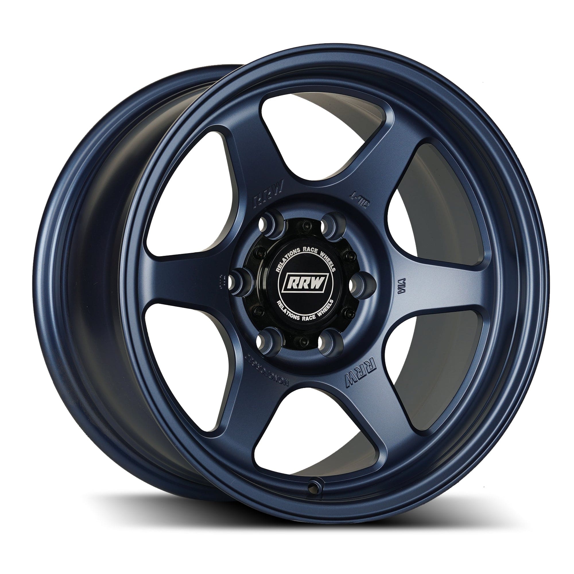 Relations Race Wheels Wheels Graphite Blue / Tacoma/4Runner / GX | 6x5.5 | -12 / 17x8.5 RS2-S 17x8.5 MonoForged Wheel