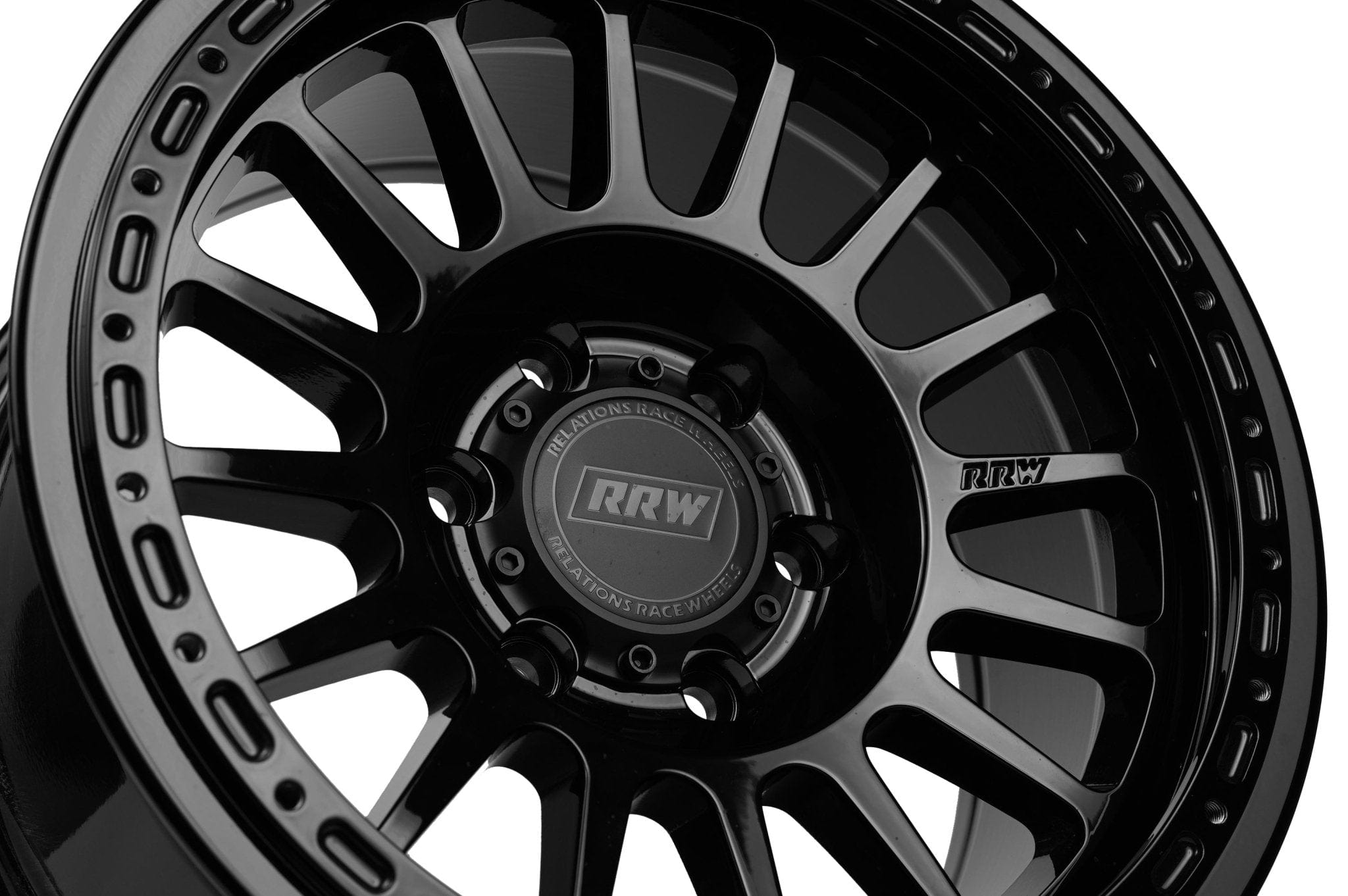 Relations Race Wheels Wheels RR6-H 17x8.5 (6x5.5 | 6x139.7) Hybrid Beadlock | 2019+ Ford Ranger