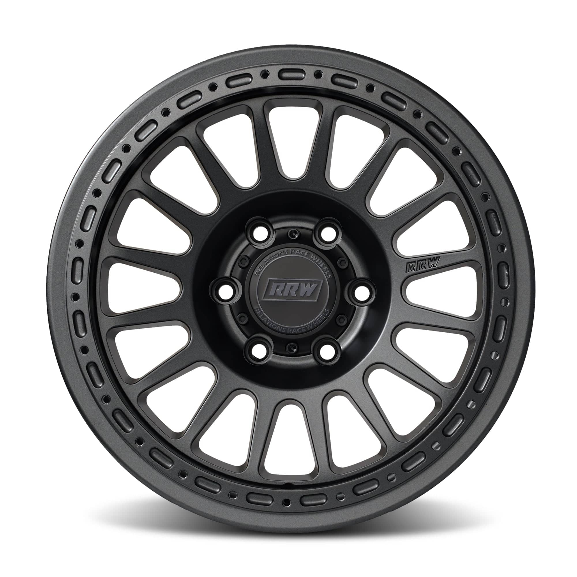 Relations Race Wheels Wheels RR6-H 17x8.5 (6x5.5 | 6x139.7) Hybrid Beadlock | 2021+ Ford Bronco