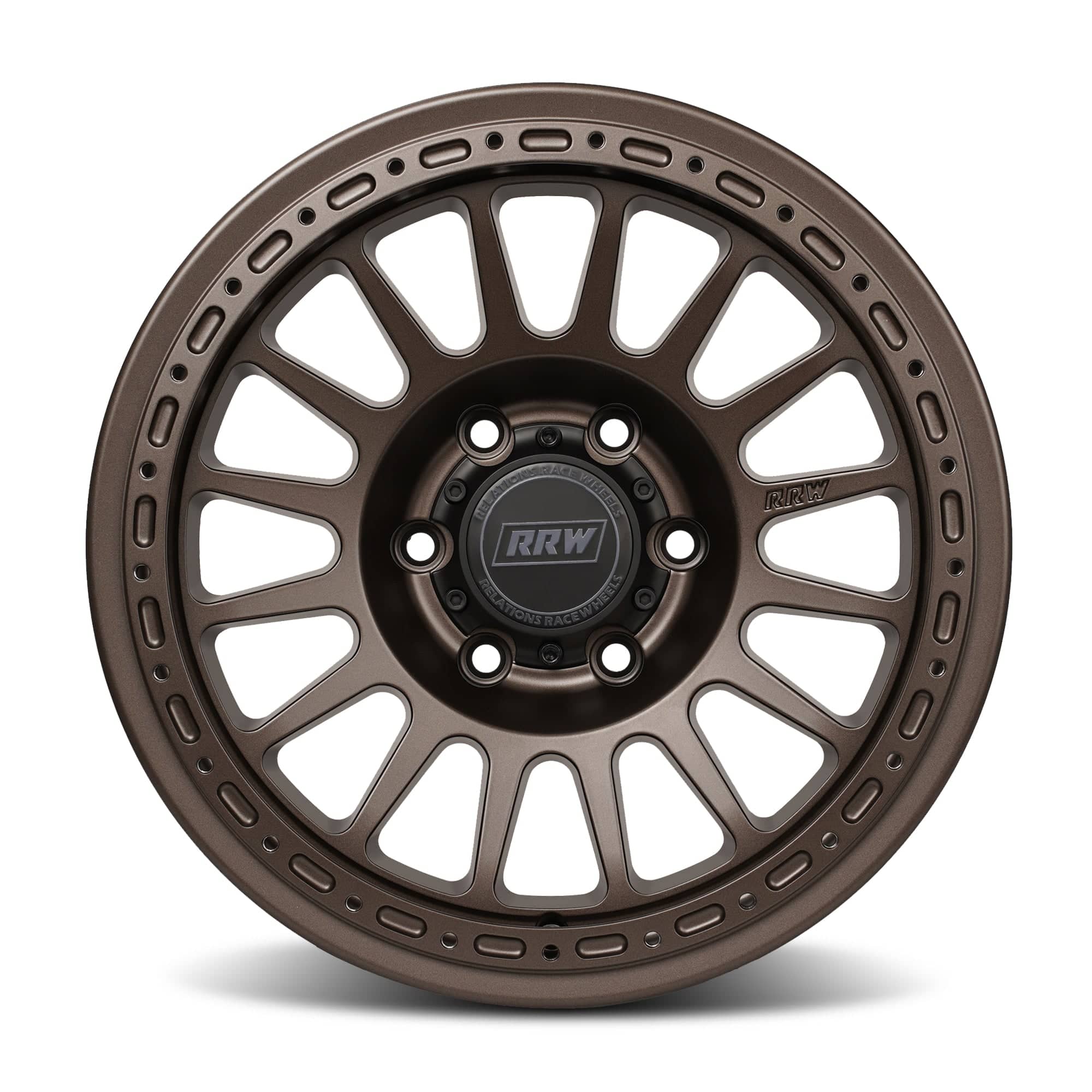 Relations Race Wheels Wheels RR6-H 17x8.5 (6x5.5 | 6x139.7) Hybrid Beadlock | 2021+ Ford Bronco