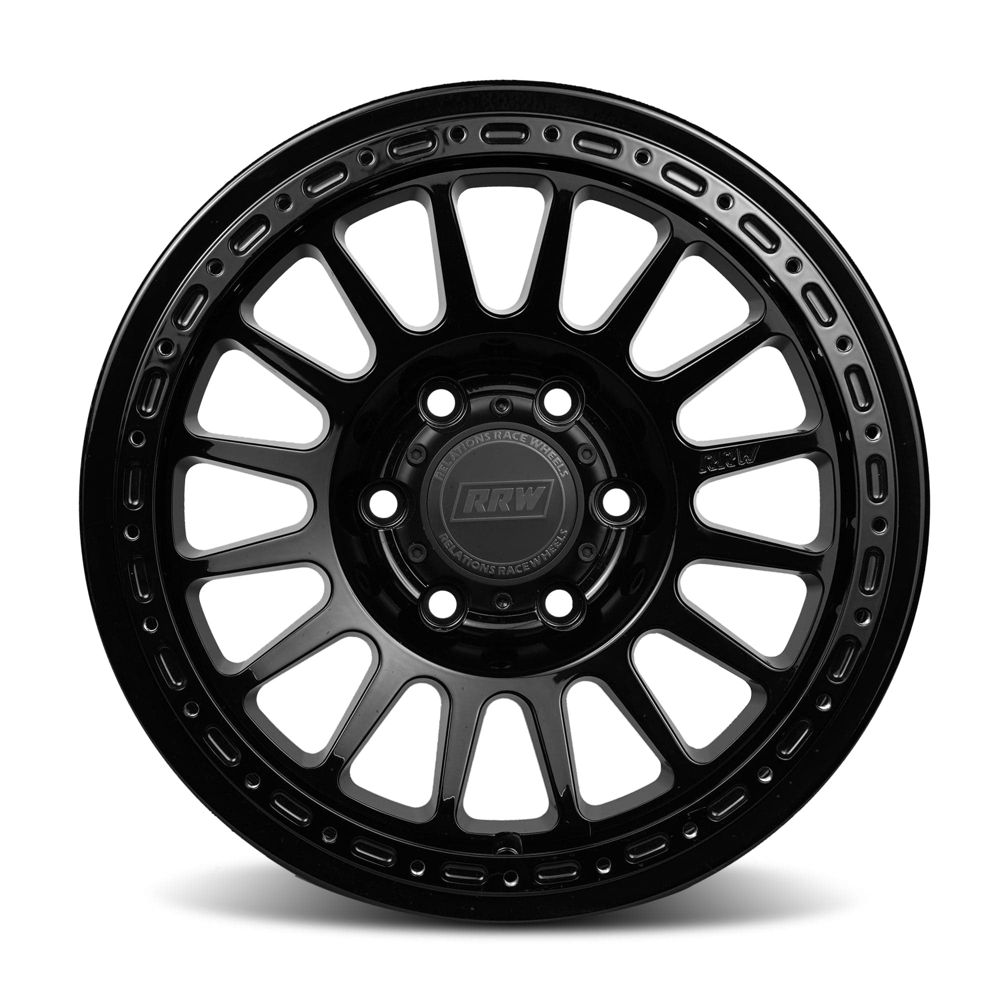 Relations Race Wheels Wheels RR6-H 17x8.5 (6x5.5 | 6x139.7) Hybrid Beadlock | 2021+ Ford Bronco