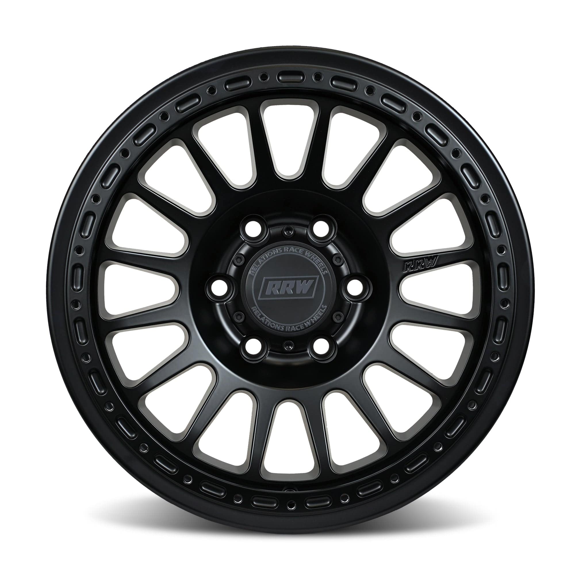 Relations Race Wheels Wheels RR6-H 17x8.5 (6x5.5 | 6x139.7) Hybrid Beadlock | 2021+ Ford Bronco