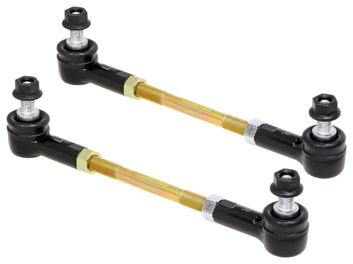 RockJock 4x4 Adjustable Sway Bar End Link Kit (6 1/2 Inch Long Rods w/ Sealed Rod Ends and Jam Nuts pair) RockJock 4X4