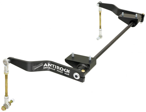 RockJock 4x4 Antirock Sway Bar Kit 18-Up Wrangler JL 20-Up Gladiator Front Bolt-On Aluminum Arms RockJock 4x4