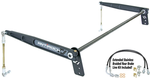 RockJock 4x4 Antirock Sway Bar Kit JK Rear Forged Arms (Heavy) 1 1/8 Inch Bar RockJock 4X4