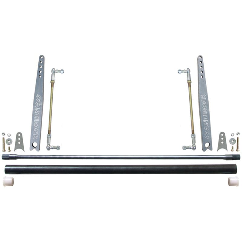 RockJock 4x4 Antirock Sway Bar Kit Universal 32 Inch Bar 18 Inch Aluminum Arms RockJock 4x4