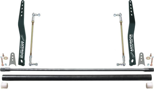 RockJock 4x4 Antirock Sway Bar Kit Universal 32 Inch Bar 20 Inch Bent Steel Arms RockJock 4x4