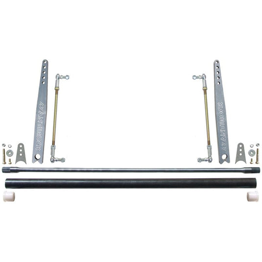 RockJock 4x4 Antirock Sway Bar Kit Universal 45 Inch Bar 24 Inch Aluminum Arms RockJock 4x4