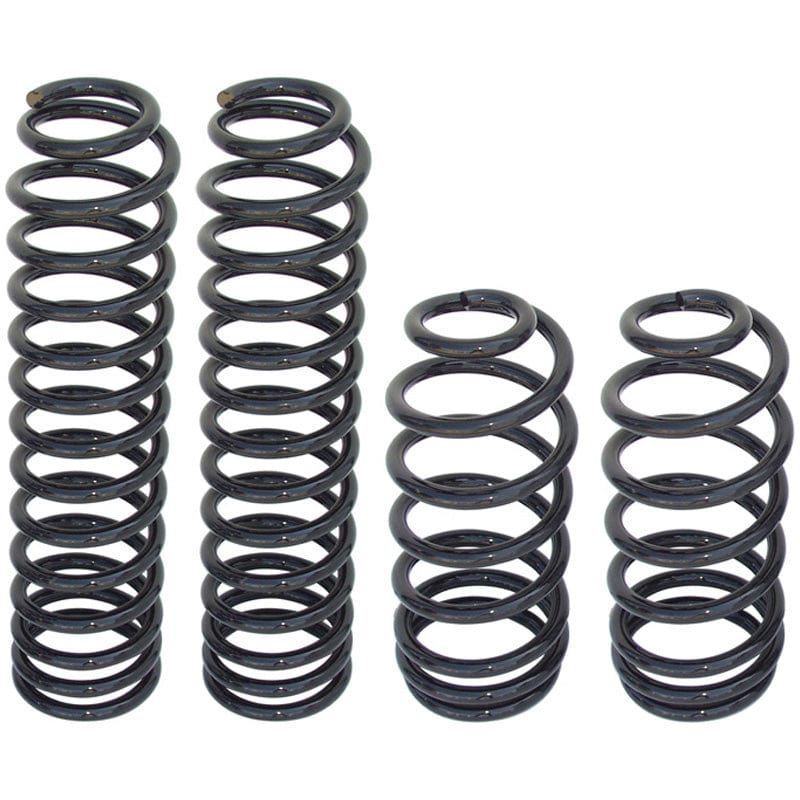 RockJock 4x4 Coil Spring Set 97-06 Wrangler TJ 4 Inch Lift Front/Rear Set of 4 RockJock 4x4