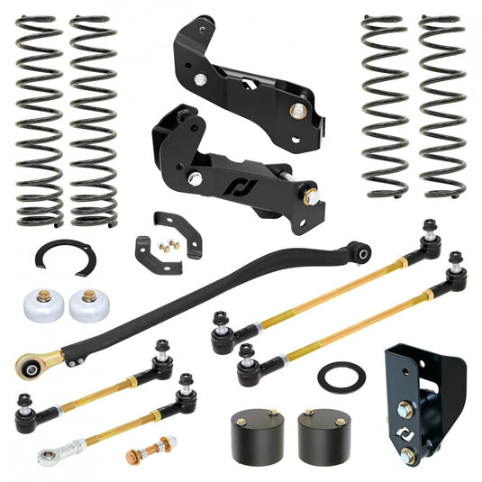 RockJock 4x4 Driver Lift Kit for JL Wrangler w/ 392 Hemi 3.5 Inch lift RockJock 4X4