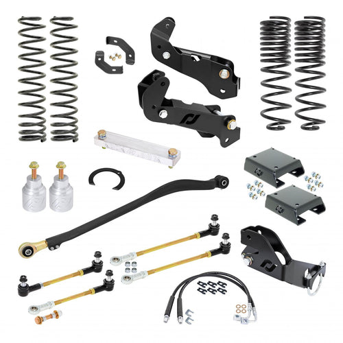 RockJock 4x4 Driver Lift Kit for JT Gladiator w/ Diesel engine 3.5 Inch lift RockJock 4X4