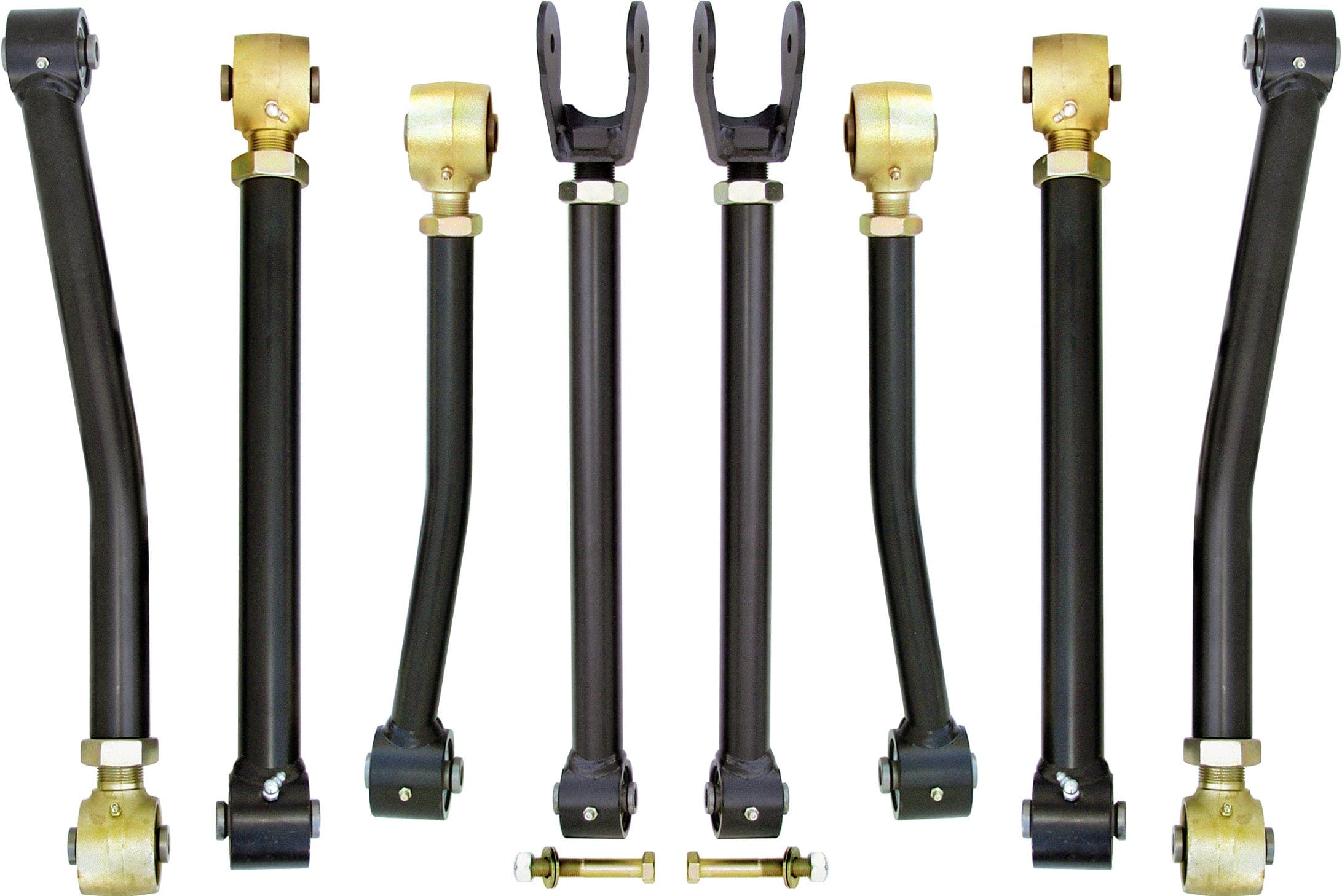 RockJock 4x4 Johnny Joint Control Arm Set 07-18 Wrangler JK Complete Set Of 8 RockJock 4x4